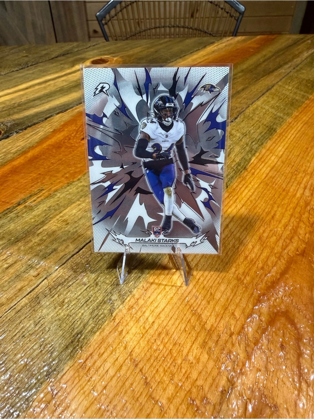 Topps 2025 Resurgence Malaki Starks Rookie Baltimore Ravens Card #107